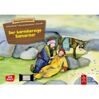 Afbeelding van Der barmherzige Samariter. Kamishibai Bildkartenset