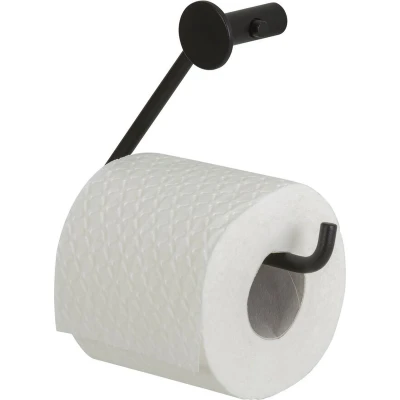 Afbeelding van Tiger Porto Wc rolhouder zonder klep Toiletrolhouder Zwart