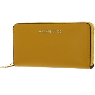 Afbeelding van VALENTINO Portemonnee Chamonix Re Zip Around Wallet Senape Mosterdgeel