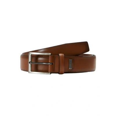Afbeelding van bugatti Regular Riem, Heren, Maat: 120, Cognac
