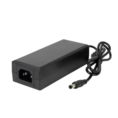 Afbeelding van Power supply PNI CCTV 230V, input output 12V, 5A, 2 meters, black