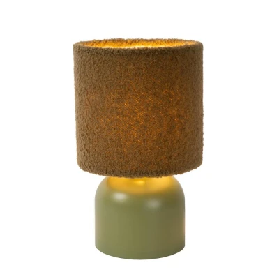 Afbeelding van Lucide Tafellamp Woolly 16cm Groen