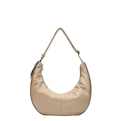 Afbeelding van Liebeskind Berlin MOON HOBO M Mittelgrosse Handtas, Dames, Maat: One Size, Sandfarben