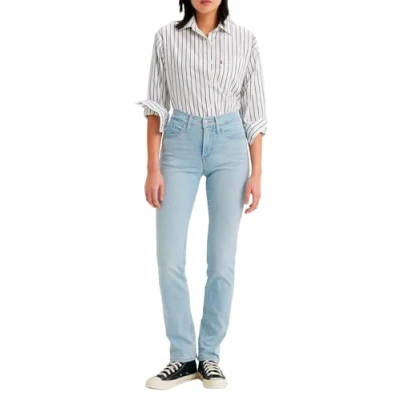 Afbeelding van Levi&#039;s Shaping Slate Freeze Slim fit jeans, Dames, Maat: 31x32, Bleached