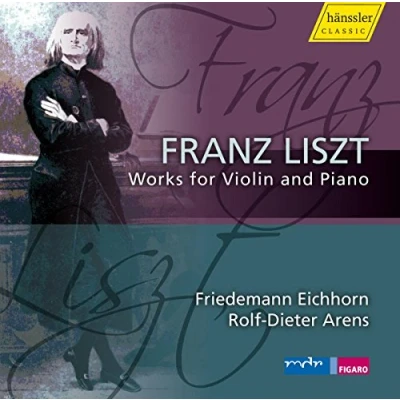Afbeelding van Freidemann Eichhorn &amp; Rolf Dieter Arens Liszt: Works For Violin And Piano (CD)