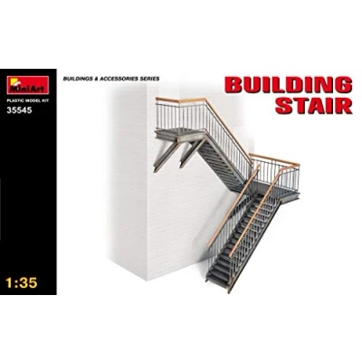 Afbeelding van Miniart Building Stair (Min35545) modelbouwsets, hobbybouwspeelgoed voor kinderen, modelverf en accessoires