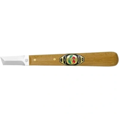 Afbeelding van Kirschen 3361000 snijmessen met trilaterale scherpe charme handvat, beige/zilver