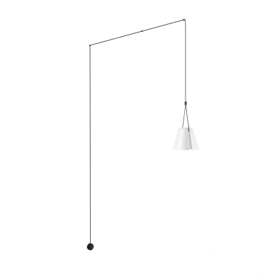 Afbeelding van LEDS C4 Attic hanglamp conisch decentraal wit