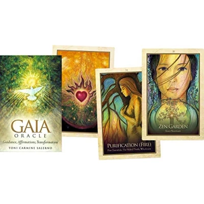 Afbeelding van Gaia Oracle: Guidance, Affirmations, Transformation Book and Oracle Card Set
