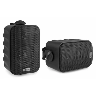 Afbeelding van Power Dynamics BGO30 speakerset 3&quot; in/outdoor 60W Zwart