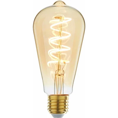 Afbeelding van Highlight Lamp LED ST64 4W 180LM 2200K Dimbaar Amber
