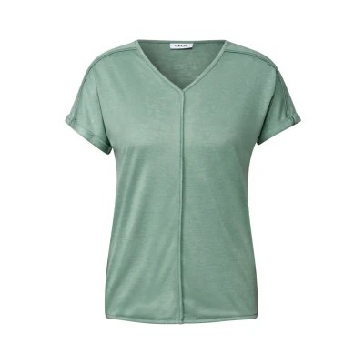 Afbeelding van Cecil MIT DEKONÄHTEN Blouse, Dames, Maat: Large, Grün