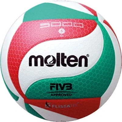 Afbeelding van Molten Top wedstrijdbal V5M5000 DE wit/groen/rood 5