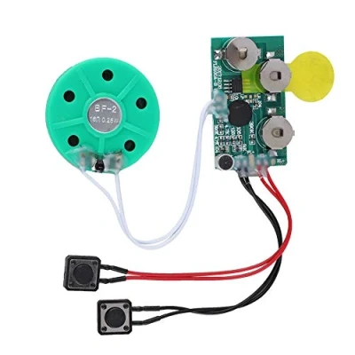 Afbeelding van Doe het zelf spraakopname groet auto, voeg je 4 minuten recorder voice chip wenskaart voor feestdag