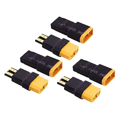 Afbeelding van 3 Pairs TRAXXAS naar XT90 Plug Vrouwelijke Mannelijke Adapter Draadloze Connector voor RC FPV Drone Auto Lipo NiMH Batterij oplader ESC