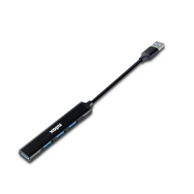 Afbeelding van Hub USB 4 Poorten Nilox NXHUB401 Zwart