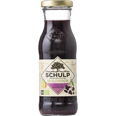 Afbeelding van Schulp Appel &amp; Vlierbessap Bio, 200 ml