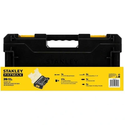 Afbeelding van Stanley handgereedschap FMMT98103 1 FatMax PRO STACK Dopsleutelset 1/2&quot; 26 Delig