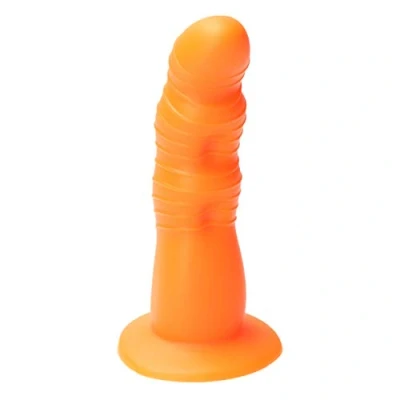 Afbeelding van Ylva &amp; Dite Rhea Siliconen Dildo met zuignap Made in Holland Oranje