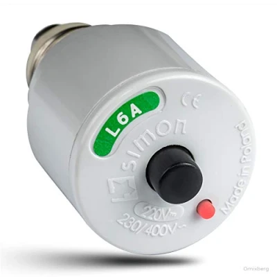 Afbeelding van Zekering schroefautomaat 6A Europees kwaliteitsproduct