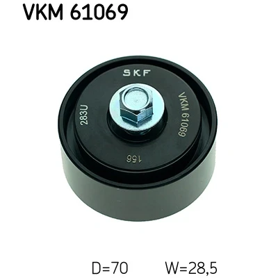 Afbeelding van Skf Geleiderol (poly) V riem VKM 61069