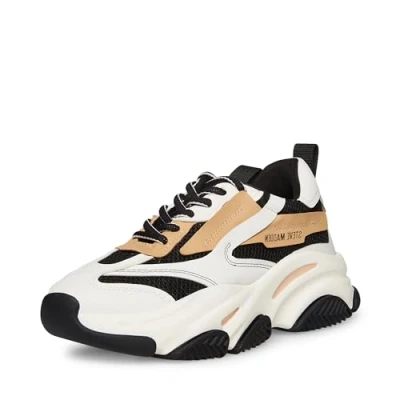 Afbeelding van Steve Madden Damessneakers, zwart bruin, 38 EU