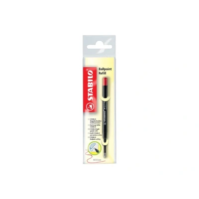 Afbeelding van Stabilo Balpen Navulling 0,5 mm Rood
