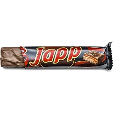 Afbeelding van 3 repen x 60g Marabou Japp Origineel Zweeds Melkchocolade met Toffee Vulling