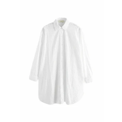 Afbeelding van Next Broderie Strandaccessoire, Dames, Maat: 34, White