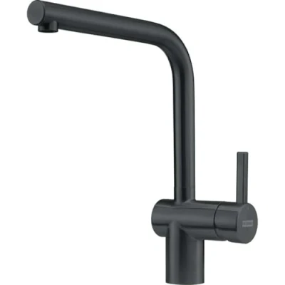 Afbeelding van Franke Atlas Neo keukenkraan draaibare uitloop geborsteld mat zwart 115.0550.424