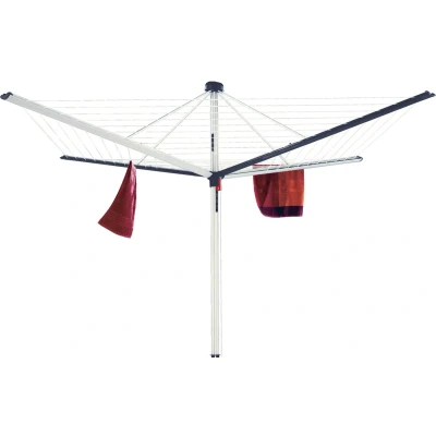 Afbeelding van Blome Droogmolen Duomatic incl. betonanker Antraciet 60m