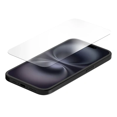 Afbeelding van Quad Lock Screenprotector Gehard glas iPhone 16
