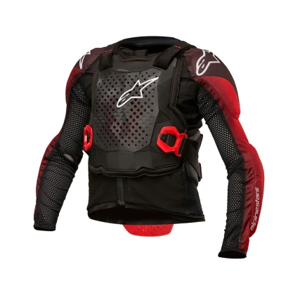 Afbeelding van Alpinestars 2024 Bionic Tech Jeugd Protectievest Zwart / Wit Rood maat L/XL