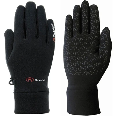 Afbeelding van Roeckl Pino 11 Fietshandschoenen Unisex Zwart/wit/rood