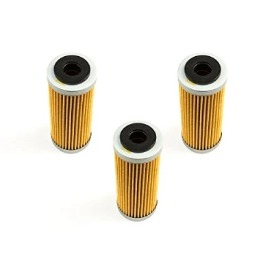 Afbeelding van Oliefilter set 3 stuks Hiflo HF652 voor Husaberg Husqvarna K T M