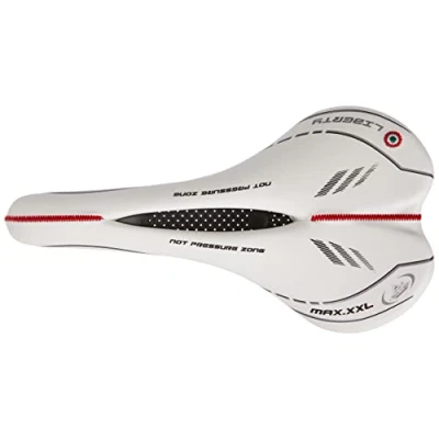 Afbeelding van Cicli Bonin Monte Grappa MTB Liberty XXL zadel, wit, eenheidsmaat