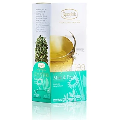 Afbeelding van Ronnefeldt Mint &amp; Fresh &#039;Joy of Tea&#039; kruidenthee, 15 theezakjes, 21 g, aantal: 2 stuks