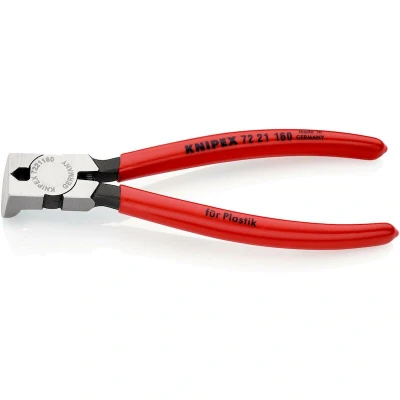 Afbeelding van Knipex 7221160 Zijsnijtang voor kunststof 160mm