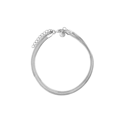 Afbeelding van Heideman Armband, Dames, Maat: One Size, Silberfarben poliert