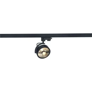 Afbeelding van Slv led gu10 75w dimbaar opbouw draai zwenkbaar ip20 beh zwart 120x120mm 152610