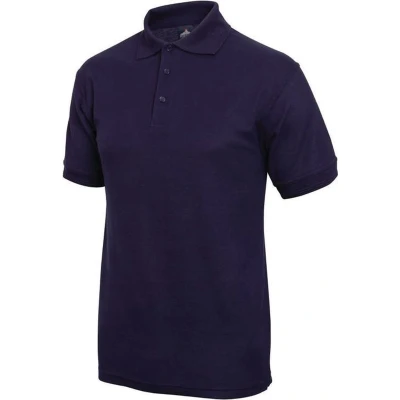 Afbeelding van Unisex poloshirt donkerblauw XL