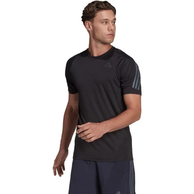 Afbeelding van adidas Performance RUN ICON TEE Tshirt print, Heren, Maat: Small, Black