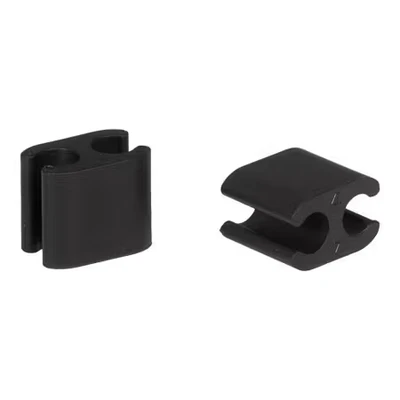Afbeelding van Elvedes Kabelclips duo zwart 4,1+5mm plastic(p/10)CP2020103