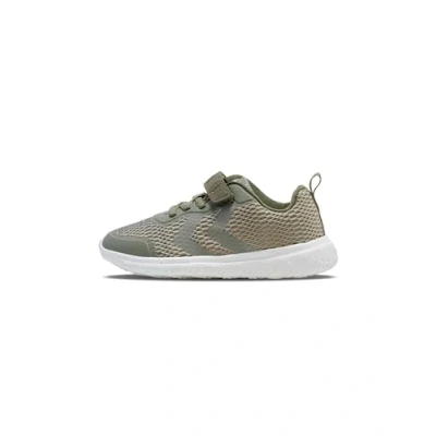 Afbeelding van Hummel Actus Recycled JR Sneakers laag voor kinderen, Maat: 29, Deep lichen green Textiel/ synthetisch