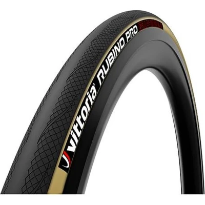 Afbeelding van Vittoria Rubino Pro G2 Race Buitenband 25 622 Vouwbaar Tan/Zwart