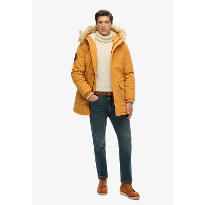 Afbeelding van Superdry Everest Winterjas, Heren, Maat: Small, Mustard yellow