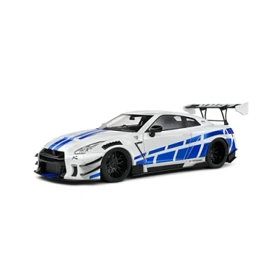 Afbeelding van Nissan GT R (R35) W/ Liberty Walk Body Kit 2.0 &#039;24, zilver