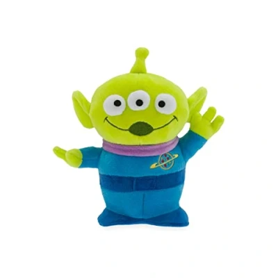 Afbeelding van Disney Store officiële Alien knuffel met zitzakvulling uit, Toy Story, 20 cm, knuffelbaar personage geborduurde details, 3D ogen en zachte afwerking, geschikt vanaf de geboorte