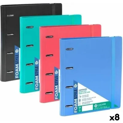 Afbeelding van Ringmap Carchivo Multicolour A4 (8 Stuks)
