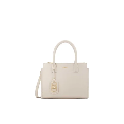Afbeelding van Elegant leather handbag with handles